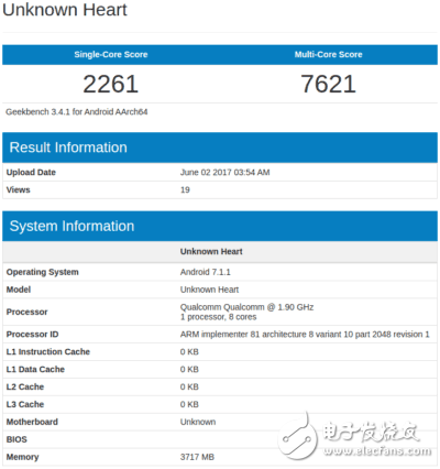 諾基亞9什么時候上市？諾基亞9最新消息：機(jī)型配置在跑分軟件泄露，驍龍835+8GB逆天！