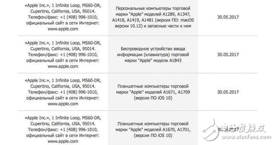 WWDC 2017文件曝光 新款MacBook、iPad型號遭泄露