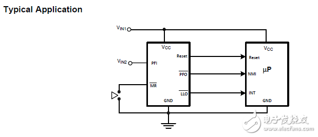 lm3704/lm3705微處理器監(jiān)控電路與電源故障處理