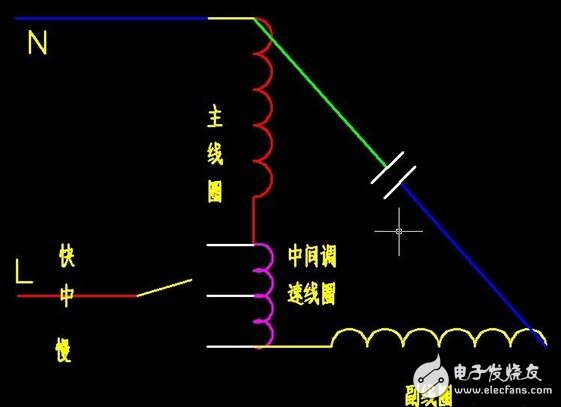 單相電機正反轉(zhuǎn)接線圖_220v正反轉(zhuǎn)實物接線圖_單相電機正反轉(zhuǎn)原理圖