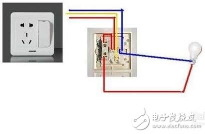 墻壁開關(guān)怎么接線_墻壁開關(guān)插座安裝圖解_燈單開關(guān)接插座接線圖