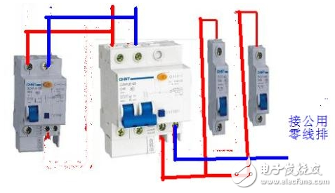 漏電斷路器與空氣開(kāi)關(guān)的區(qū)別_漏電斷路器工作原理圖_漏電斷路器接線(xiàn)圖