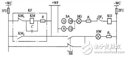斷路器防跳回路_斷路器控制回路_斷路器信號(hào)回路