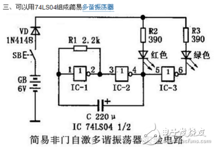 74ls04簡介_74ls04與74als04的區(qū)別_74ls04應(yīng)用電路圖