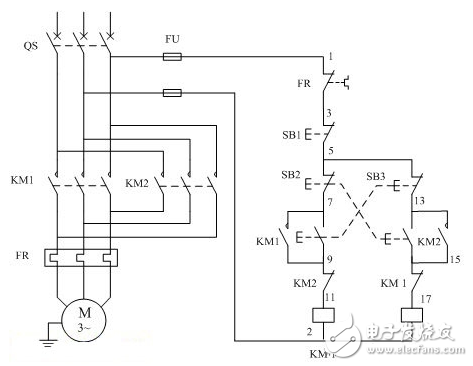 什么是可逆電機_可逆電機與定向電機的區(qū)別_電動機可逆運行控制電路及接線