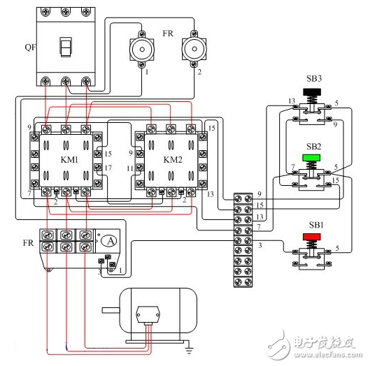 什么是可逆電機_可逆電機與定向電機的區(qū)別_電動機可逆運行控制電路及接線