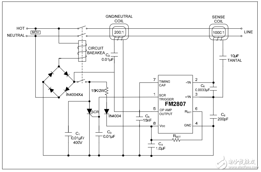 FM2807中文資料（功能引腳圖，應(yīng)用電路圖及典型特性曲線圖）