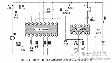 基于RTS0071A組裝聲音保密電話變聲器設(shè)計(jì)與實(shí)現(xiàn)