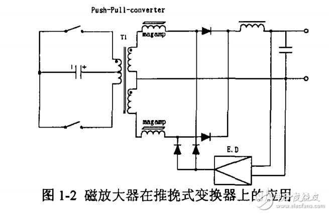 磁放大器在反激輔助輸出上的應(yīng)用