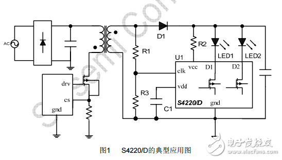 芯飛凌S4220開關(guān)調(diào)色溫控制芯片方案