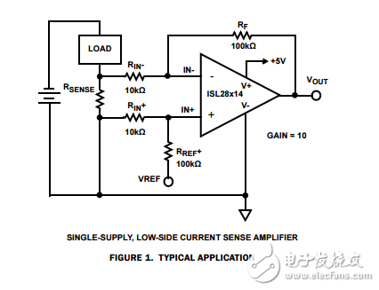 單、雙、四通用微功耗，軌到軌輸入運(yùn)算放大器ISL28114