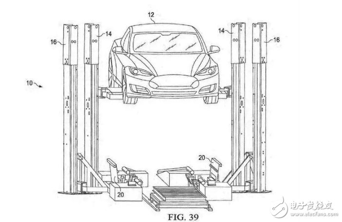 特斯拉新專利：15分鐘極速更換電池，搞這么大的事情讓其他電動汽車怎么活