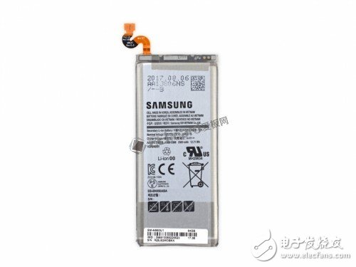 三星Galaxy Note8拆解詳情：你這是想不讓我換掉原裝電池呀！