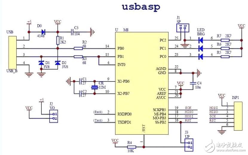 USB-ISP下載線制作手冊(cè)