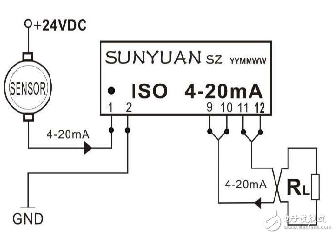 隔離變送器常用電路介紹