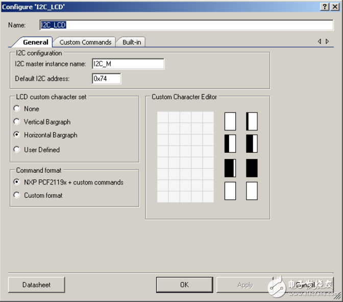 I2C LCD 器件通過驅(qū)動帶有 I2C 接口的 2 線式 16 字符 LCD