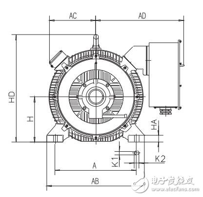 高壓Tiger電機(jī)結(jié)構(gòu)圖及型號(hào)