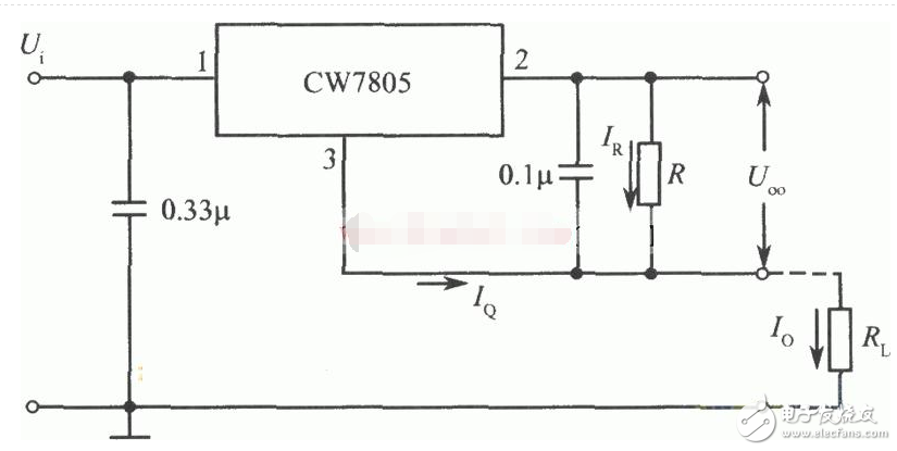 cw7805參數(shù)及cw7805應(yīng)用電路