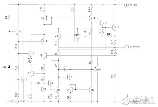 7805穩(wěn)壓電源工作原理