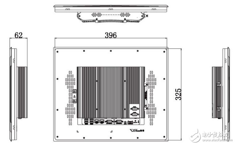 穩(wěn)信TPC-1017-E3845工業(yè)平板電腦參數(shù)及安裝圖