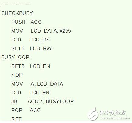 lcd1602匯編程序，LCD1602匯編顯示程序代碼