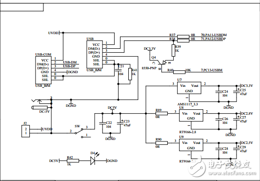 LY-STM32(增強(qiáng)版)大黃蜂開發(fā)板原理圖