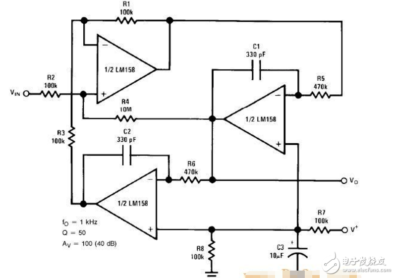 lm358簡單應用電路圖