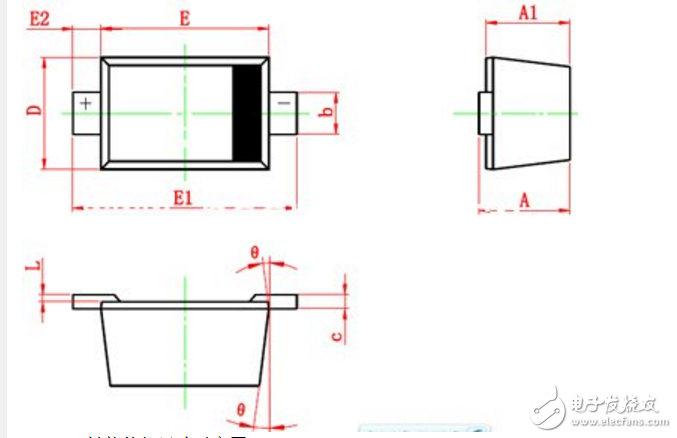 貼片1n4148正負(fù)極的判斷_1n4148貼片封裝尺寸