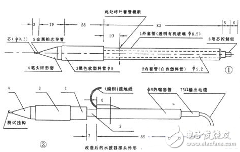 自制示波器探頭