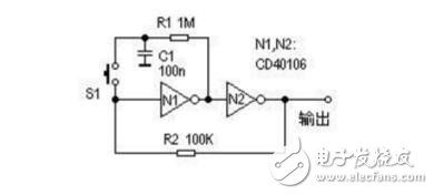 cd40106應用電路