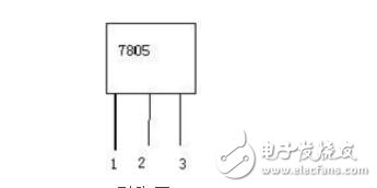 三端穩(wěn)壓器7805接線圖分析