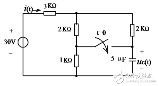 電路時間常數怎么求