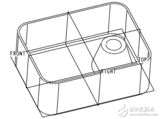 基于proe技術(shù)的筋特征建模范例