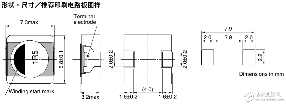 汽車導(dǎo)航系統(tǒng)之PLF7030 SMD電感器的特點(diǎn)和電氣特性