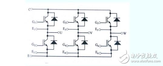 IGBT模塊不同的內(nèi)部結(jié)構(gòu)和電路圖分析