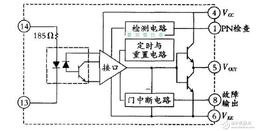 igbt模塊實物接線圖分析