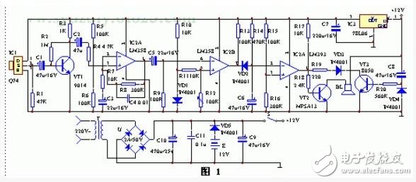 LM358內(nèi)部包括有兩個(gè)獨(dú)立的、高增益、內(nèi)部頻率補(bǔ)償?shù)碾p運(yùn)算放大器，適合于電源電壓范圍很寬的單電源使用，也適用于雙電源工作模式，在推薦的工作條件下，電源電流與電源電壓無關(guān)。它的使用范圍包括傳感放大器、直流增益模塊和其他所有可用單電源供電的使用運(yùn)算放大器的場合。