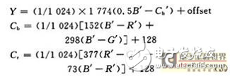 一種適合在FPGA上實(shí)現(xiàn)從RGB到Y(jié)CbCr顏色空間轉(zhuǎn)換的新算法設(shè)計(jì)