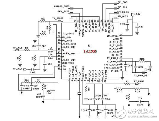 射頻收發(fā)芯片SMI7035的原理與應(yīng)用