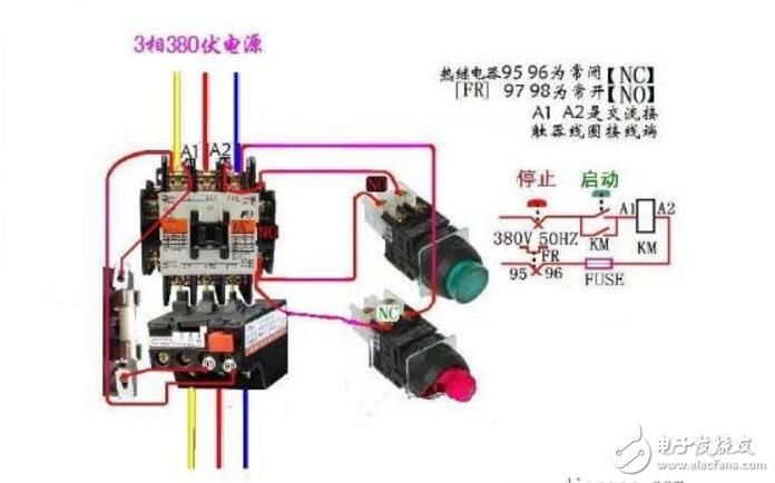 熱繼電器怎么接線方法解析及接線圖分享