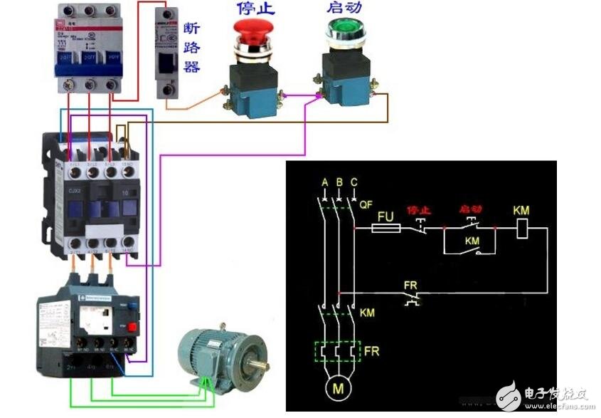 熱繼電器怎么接線方法解析及接線圖分享