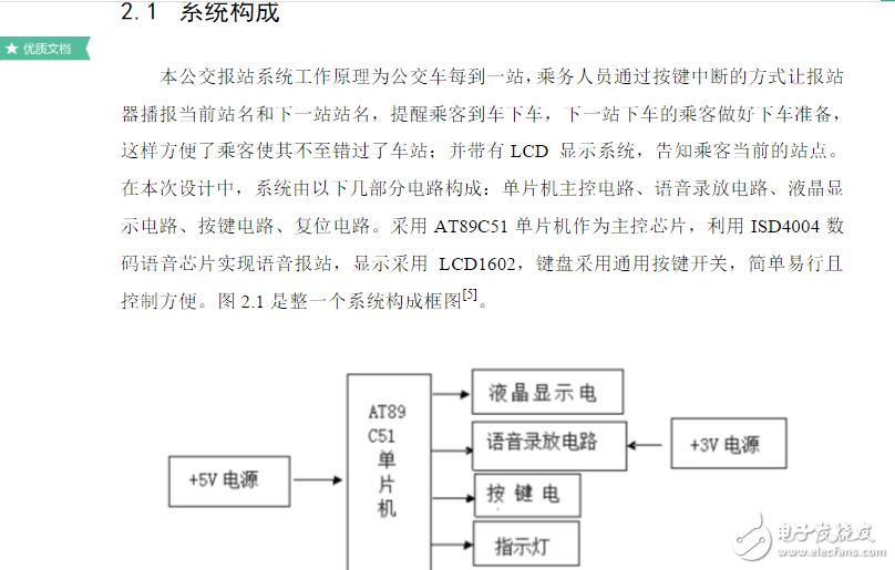 公交車語音播報設(shè)計