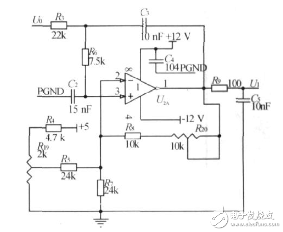 LM358應用電路之PWM濾波數(shù)模轉換電路