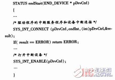  實時嵌入式操作系統(tǒng)VxWorks設(shè)備驅(qū)動程序的設(shè)計