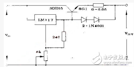 lm317應(yīng)用電路圖匯總（集成電路、擴(kuò)流電路、穩(wěn)壓電路）