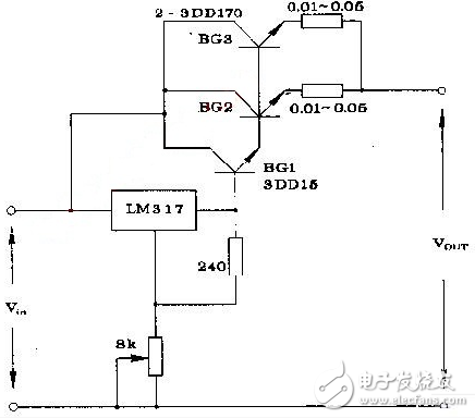 lm317應(yīng)用電路圖匯總（集成電路、擴(kuò)流電路、穩(wěn)壓電路）