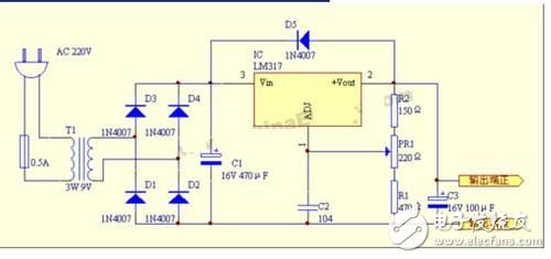  簡單的三端直流穩(wěn)壓電源制作