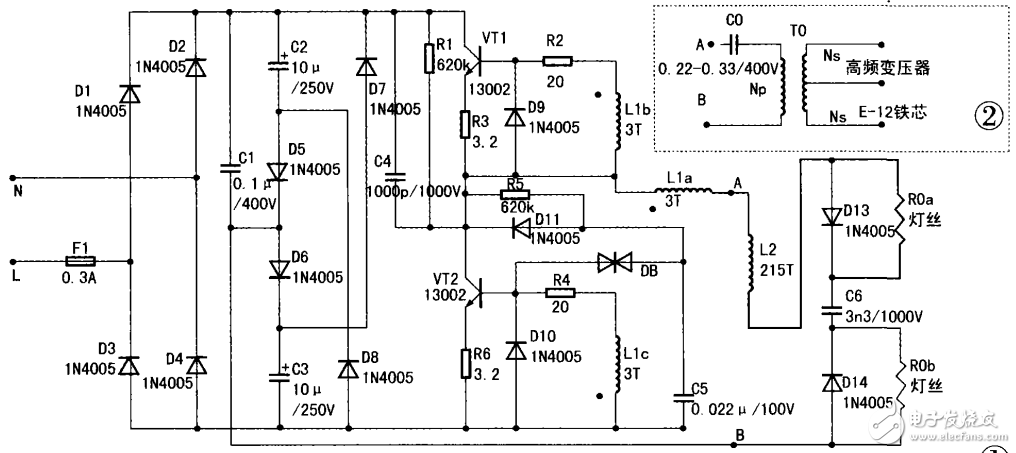 電子節(jié)能燈線路板改為開關(guān)電源的相關(guān)知識解析