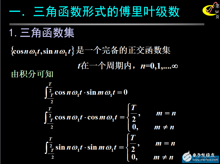 周期信號的頻譜分析——傅里葉級數(shù)