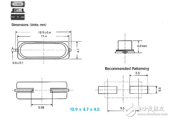 晶振pcb放置封裝尺寸